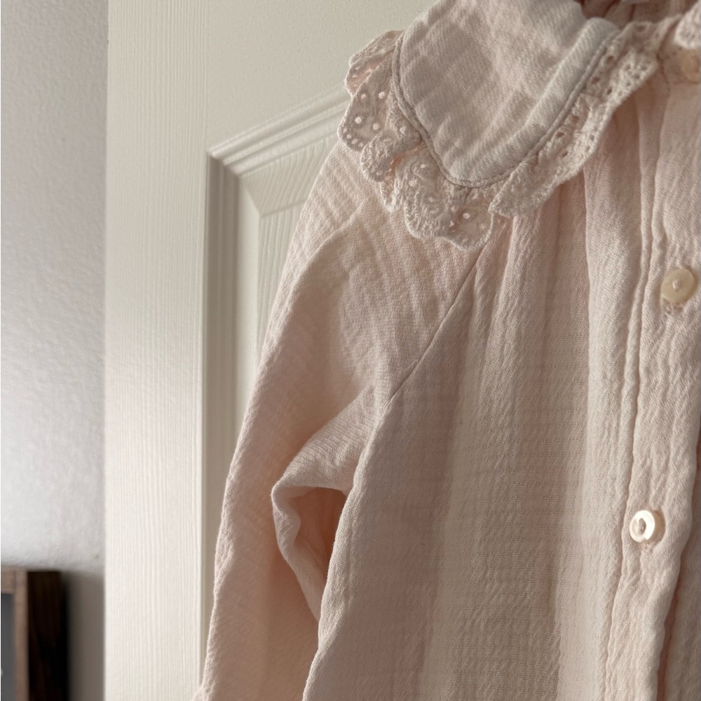 Zara Baby Pink Blouse - Picture 4 of 6